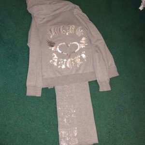 BCBG SWEATSUIT- grey